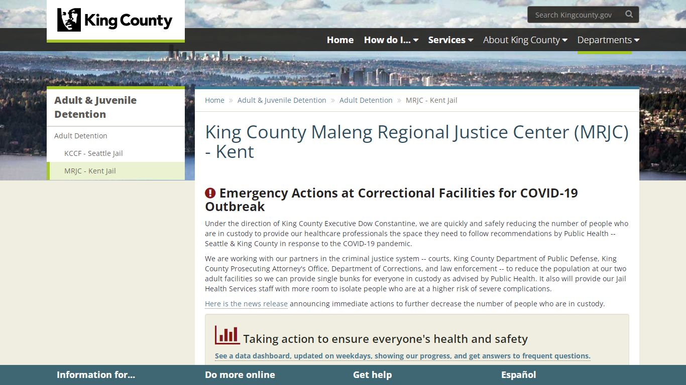 King County Maleng Regional Justice Center (MRJC) - Kent ...